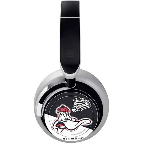 Looney Tunes Retro Daffy Duck Surface Headphones Skin